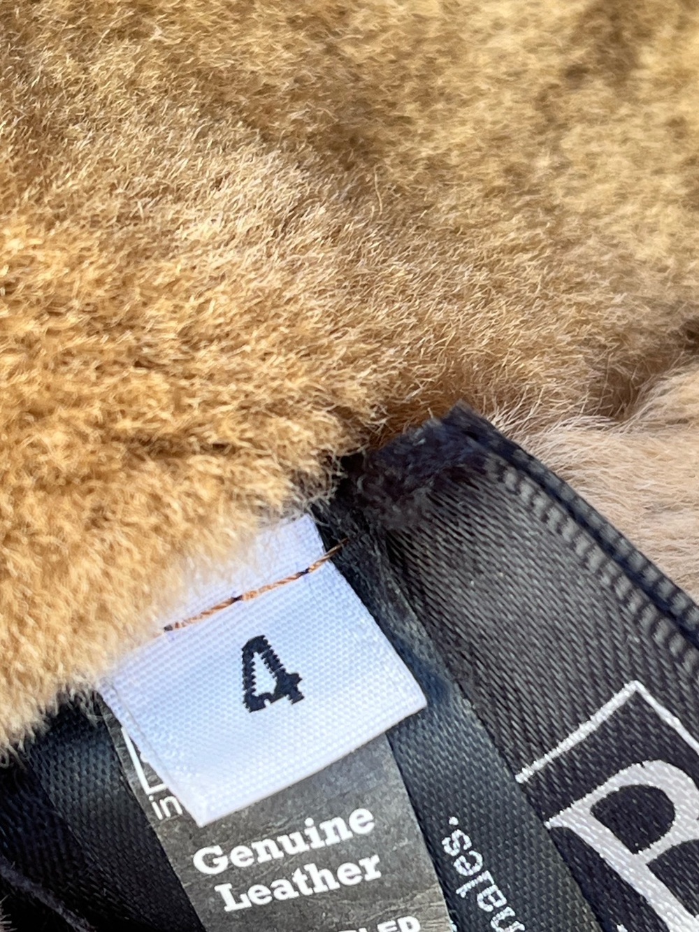VINTAGE | EB International Leather Shearling Lined Vest W/ Coyote Fur Trim 4 - Picture 8 of 11